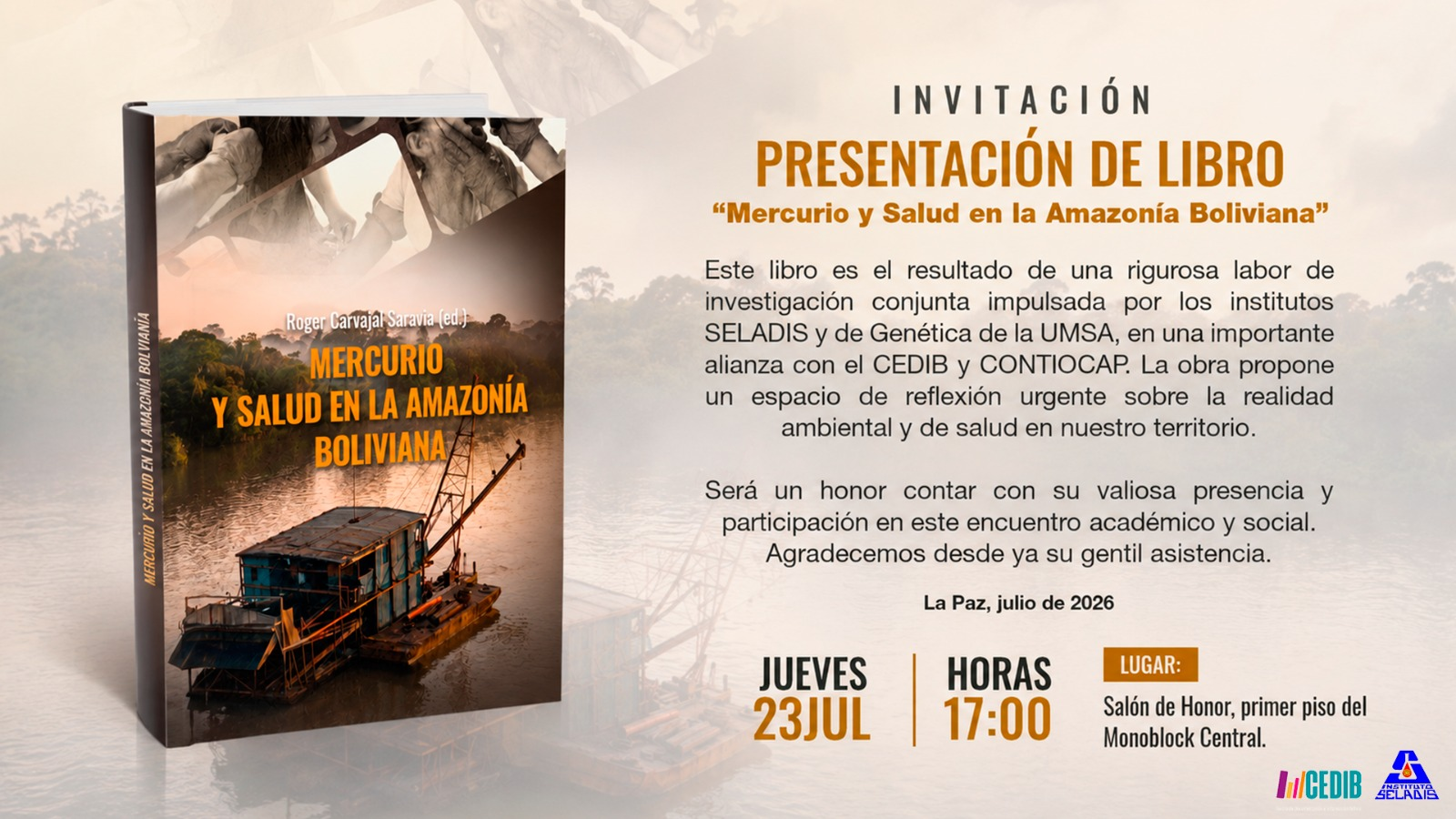 Libro: Mercurio y Salud en la Amazonía Boliviana